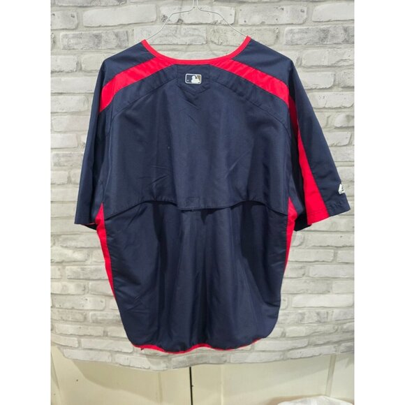 Majestic Authentic Washington Nationals S/S Lined Mesh Rain Jacket Sz L DC MLB - Picture 11 of 11